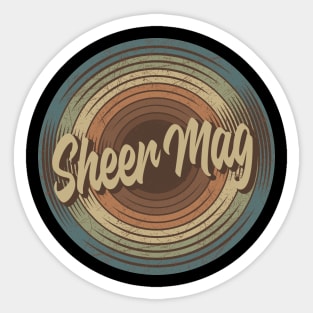 Sheer Mag Vintage Vinyl Sticker